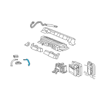 OEM Dodge Durango Battery Positive Cable Diagram - 55080002AG