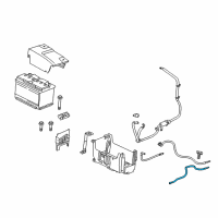 OEM Chevrolet Impala Negative Cable Diagram - 22893833