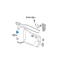 OEM 2017 Jeep Wrangler Hinge-Body Half Diagram - 55395386AF