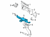 OEM 2022 BMW 228i xDrive Gran Coupe HEAT SHIELD Diagram - 11-65-8-483-369