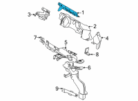 OEM 2020 BMW M235i xDrive Gran Coupe HEAT SHIELD FOR EXHAUST MANI Diagram - 11-65-8-632-101