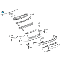 OEM Buick MODULE ASM-SIDE OBJECT SENSING ALERT Diagram - 84430634