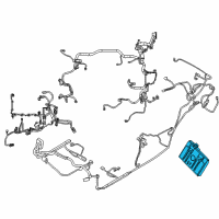 OEM 2013 Ford Fiesta Module Diagram - AE8Z-15K600-C