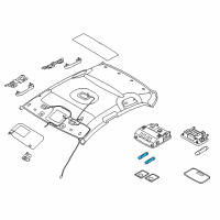 OEM 1995 Hyundai Accent Bulb Diagram - 18645-08019-N