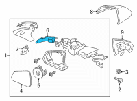 OEM 2019 Ford Mustang Signal Lamp Diagram - FR3Z-13B374-A