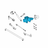 OEM 2009 Ford E-250 Gear Assembly Diagram - 8C3Z-3504-ARM