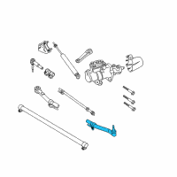 OEM 2018 Ford F-250 Super Duty Outer Tie Rod Diagram - HC3Z-3A131-D