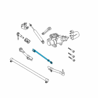 OEM Ford F-250 Super Duty Drag Link Diagram - AC3Z-3304-B