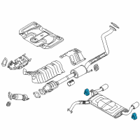 OEM 2014 Kia Forte5 Hanger Diagram - 28780A7000