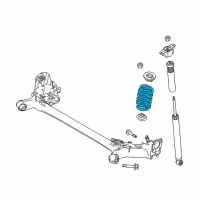 OEM 2018 Toyota Yaris iA Coil Spring Diagram - 48231-WB006