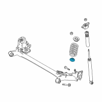 OEM 2020 Toyota Yaris Lower Insulator Diagram - 48258-WB001