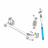 OEM Toyota Yaris iA Shock Absorber Diagram - 48530-WB010