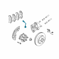 OEM 2003 Dodge Dakota Line-Brake Diagram - 52010284AB