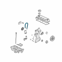 OEM 2012 Honda Civic Chain (136L) Diagram - 14401-RNA-A01