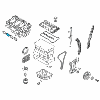 OEM Hyundai Tucson Gasket-Intake Manifold, Front Diagram - 28313-2G000