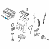 OEM 2012 Hyundai Tucson Gasket-Intake Manifold, Rear Diagram - 28314-2G000