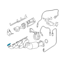 OEM 2009 BMW M6 Asbestos Free Gasket Diagram - 11-62-7-833-278