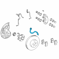 OEM 2003 Lexus LS430 Hose, Flexible Diagram - 90947-02C57