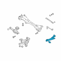 OEM Kia Arm Assembly-Rear Trailing Diagram - 552802G000