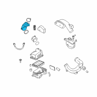 OEM 2011 Hyundai Azera Hose-Air Intake Diagram - 28138-3L600