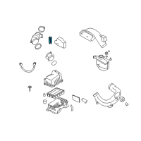 OEM Hyundai Santa Fe Clamp-Hose Diagram - 14711-56006-B