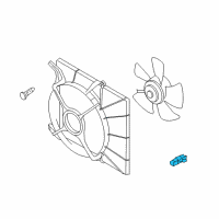 OEM Pontiac G3 Daytime Running Light Resistor Diagram - 94812213