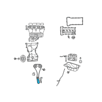 OEM Chrysler 200 Chain-Balance Shaft Diagram - 4884870AB