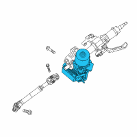 OEM Hyundai Elantra GT Motor Assembly Diagram - 56330-3X500