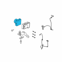 OEM 2011 Mercury Milan Actuator Diagram - 9E5Z-2C215-B