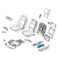 OEM 2006 BMW X5 Actuation Unit Right Diagram - 61-30-7-069-620