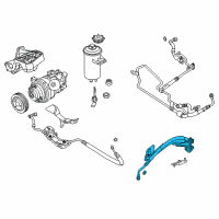 OEM 2012 BMW X5 1St Part Adaptive Drive Expansion Hose Diagram - 32-41-6-788-256