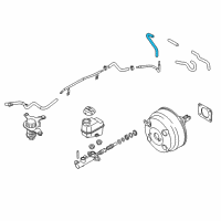 OEM 2013 Hyundai Genesis Hose-Vacuum Diagram - 59132-3M500