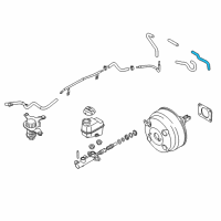 OEM Hyundai Genesis Hose Assembly-Vacuum Diagram - 59121-3M000