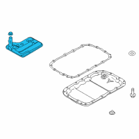 Genuine Chevrolet Corvette Transmission Filter diagram