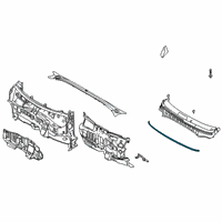 OEM 2021 Hyundai Venue W/STRIP-Hood Diagram - 86431-K2000