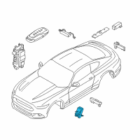 OEM 2018 Ford Mustang Module Diagram - JR3Z-14F642-A
