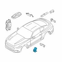 OEM 2020 Ford Mustang Module Diagram - JR3Z-14F642-A