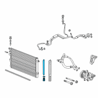 OEM 2019 GMC Terrain Drier Diagram - 84555537