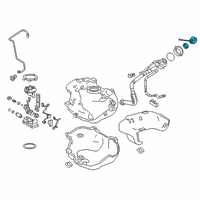 OEM Fuel Tank Cap Assembly Diagram - 77300-53040