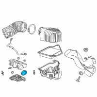 OEM Seal-Air Cleaner Diagram - 68306301AA