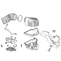 OEM 2017 Jeep Cherokee Sensor-Air Temperature Diagram - 5149182AB