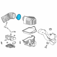 OEM 2014 Chrysler Town & Country Clamp-Hose Diagram - 6105177AA