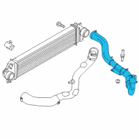 OEM 2014 Ford Fusion Air Duct Diagram - DS7Z-6C646-AD