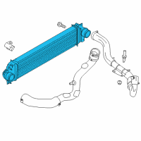 OEM Ford Fusion Intercooler Diagram - DG9Z-6K775-B