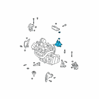 OEM 2003 Buick LeSabre Rear Mount Diagram - 25723646