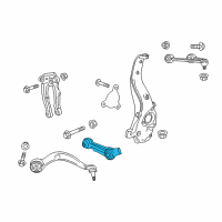 OEM Cadillac CT6 Rear Lower Control Arm Diagram - 84008404