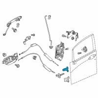 OEM 2017 Honda HR-V Hinge, Right Front Door (Upper) Diagram - 67410-T9C-K01ZZ