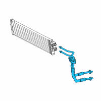 OEM 2020 Ram ProMaster City Hose Assembly-Transmission Oil Cooler Diagram - 68260346AA