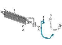 OEM Chevrolet Inlet Hose Diagram - 60004635