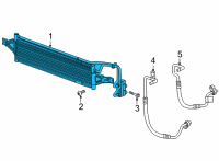 OEM Buick Encore GX Oil Cooler Diagram - 42670685